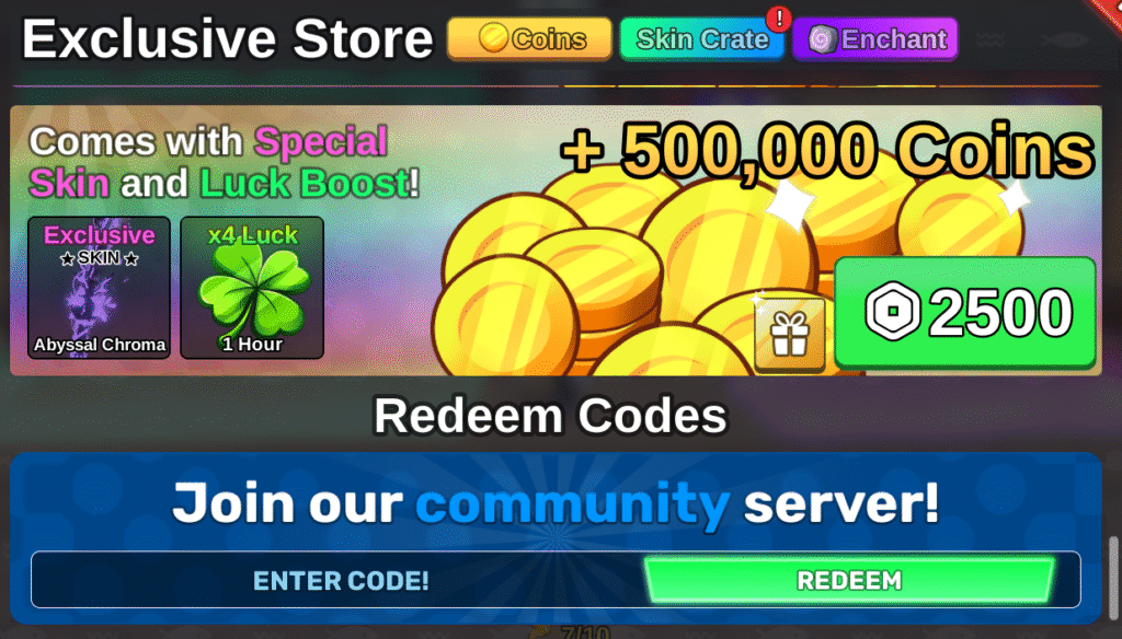 Cara Redeem Code Fish It Roblox