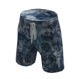 Floral Swim Trunks Blue