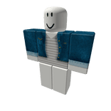 Grey Striped Shirt with Denim Jacket