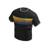 Striped T-Shirt - Black