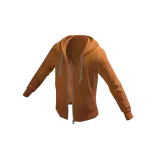 Zip Hoodie - Orange