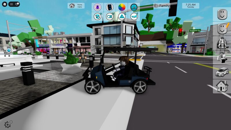 Tampilan fitur dan penjelasan Brookhaven RP dalam artikel yang membahas konten gratis dan update mingguan di game Roblox.