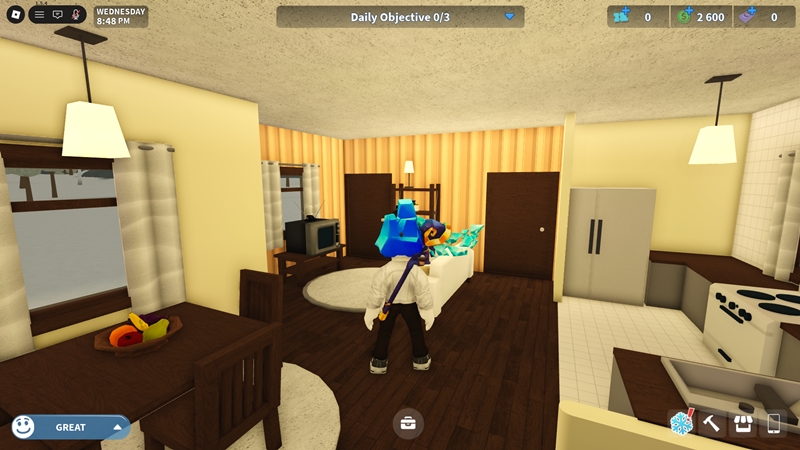 Tampilan artikel yang menjelaskan pengenalan game Welcome to Bloxburg di Roblox.